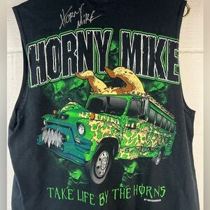 Horny Mike Take Life By The Horns Tank, Medium